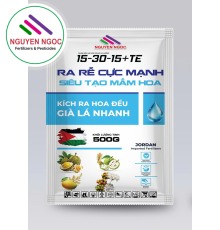 Phân bón NPK 15-30-15 +TE  NUÔI TRÁI- DẰN ĐỌT - XUẤT XỨ JORDAN 
