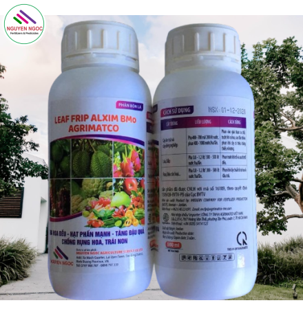 LEAF FRIP ALXIM BMO AGRIMATCO - Bo ĐẬU TRÁI MẠNH , CHỐNG RỤNG HOA VÀ TRÁI NON Xuất Xứ JORDAN