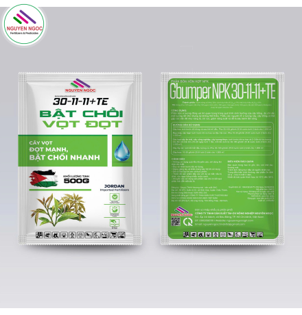 Phân bón NPK 30-11-11+TE  VỌT ĐỌT-BẬT CHỒI - XUẤT XỨ JORDAN