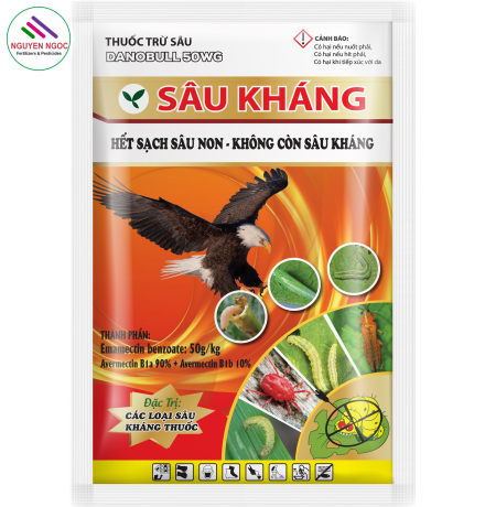 Thuốc trừ sâu Danobull 5WG - Hiệu SÂU KHÁNG